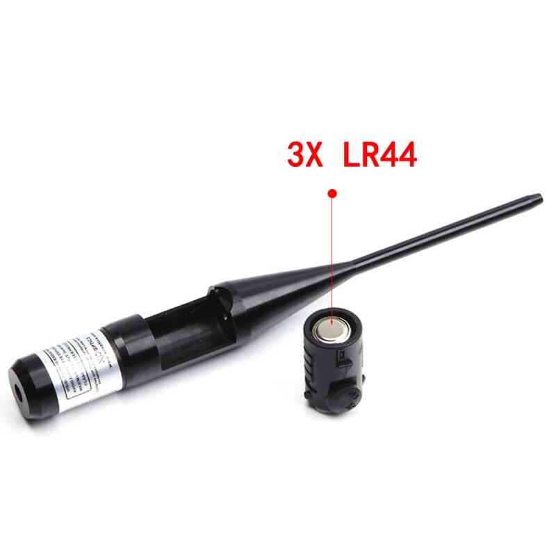 Tactical Adjustable Red Green Dot Laser Bore Sighter Collimator With On Off Switch