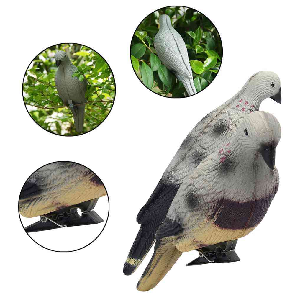 Fake Bird Shooting Dove Decoy Practice Hunting Bait Supplies