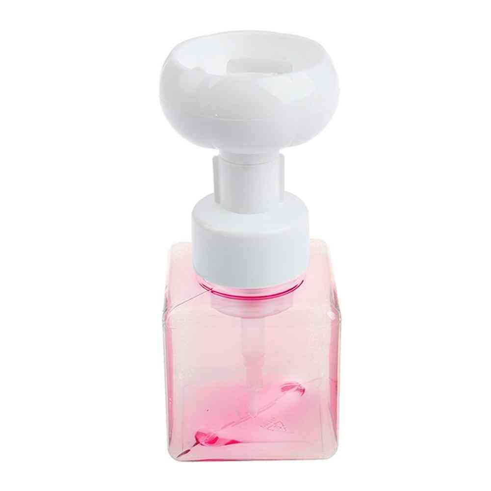 250ml- Soap Bottle Foaming, Lotions Refillable, Flower Pump