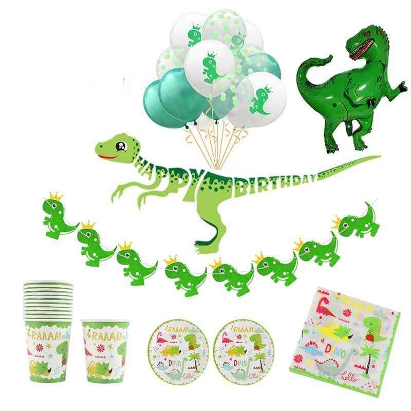Party Tableware Birthday Party Decoration Kids Adult Paper Plate Cups
