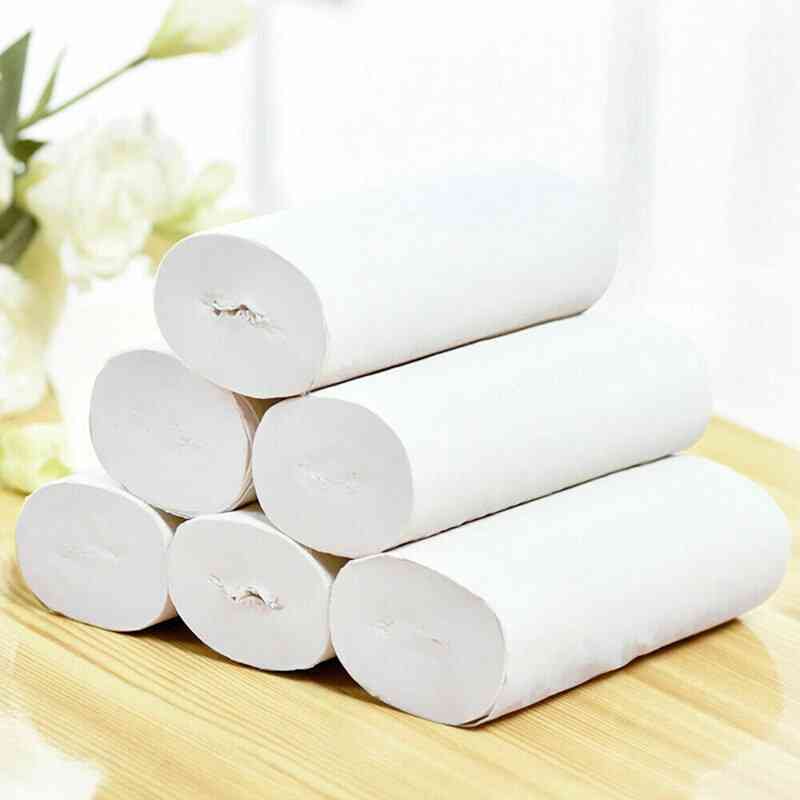 Toilet Roll Paper White Tissue Towels