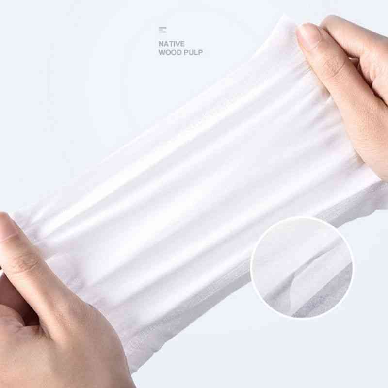 Silkkisen sileä pehmeä premium 3-kerroksinen wc-paperi / kasvopyyhkeet