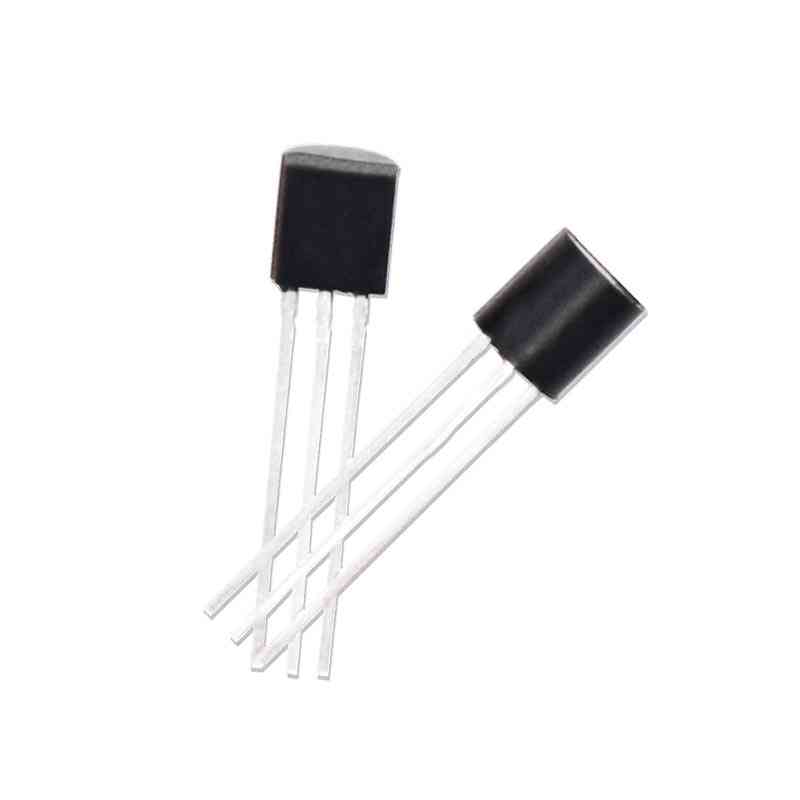 Pnp transistor- npn effekttriod, ic-diod
