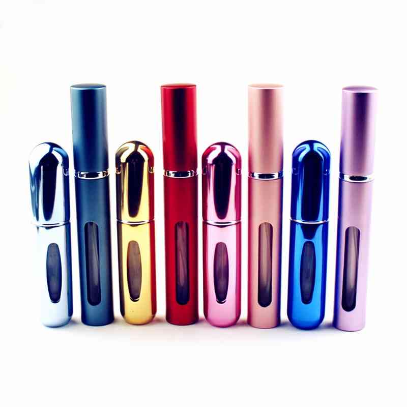 Mini Metal Sprayer Refillable Aluminum Perfume Atomizer