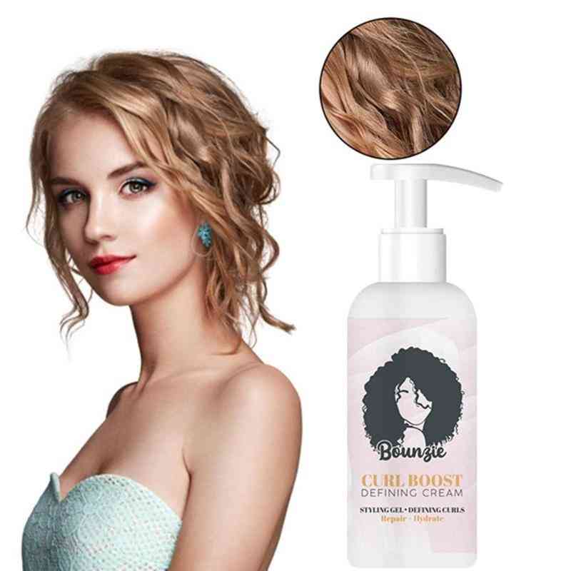 Elastin Curly Hair Moisturizing Curl Boost Defining Cream