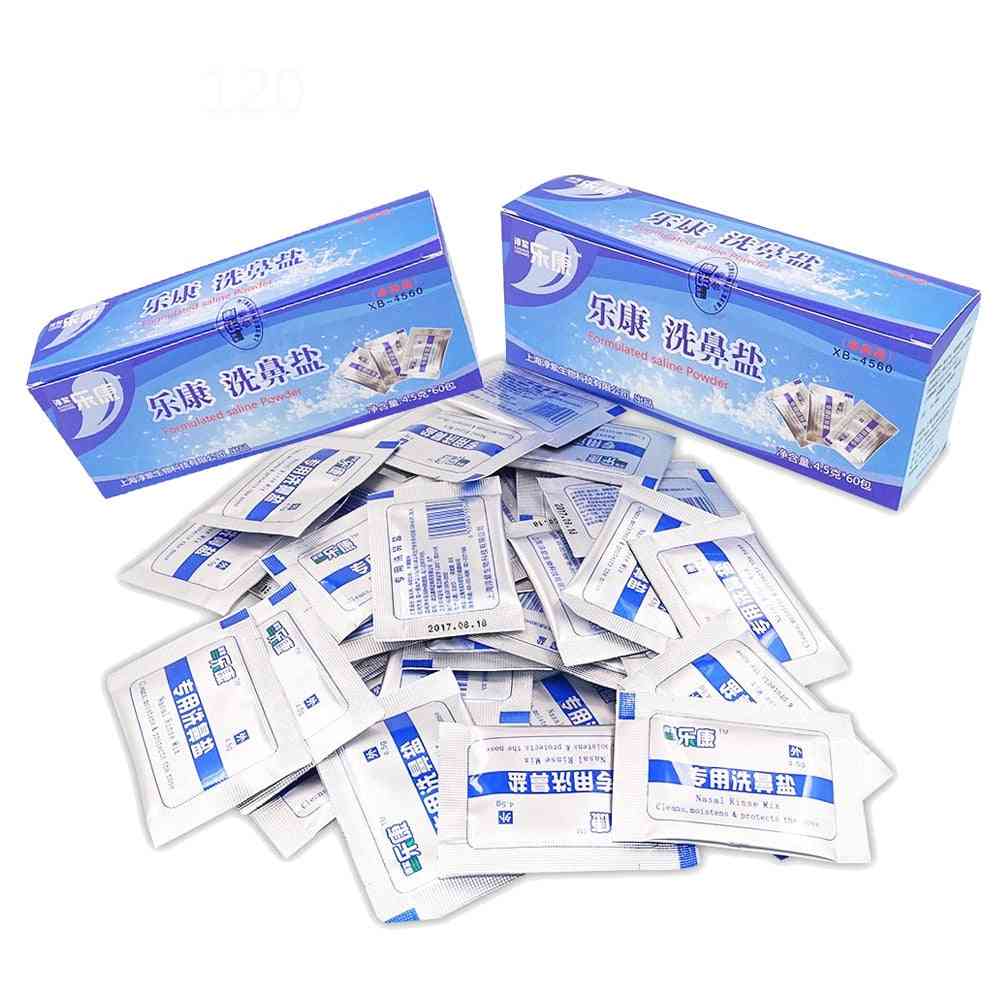 Nasal Wash Mix Salt Cleaner For Allergic Rhinitis Sinusitis Nose Cavity Protector