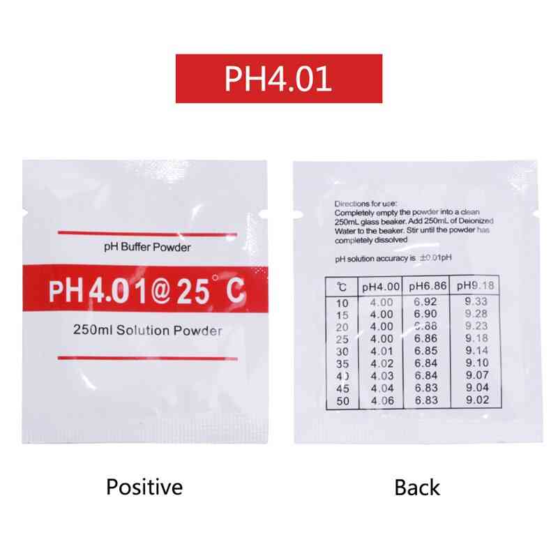 Ph Buffer Powder Measure Calibration Solution..