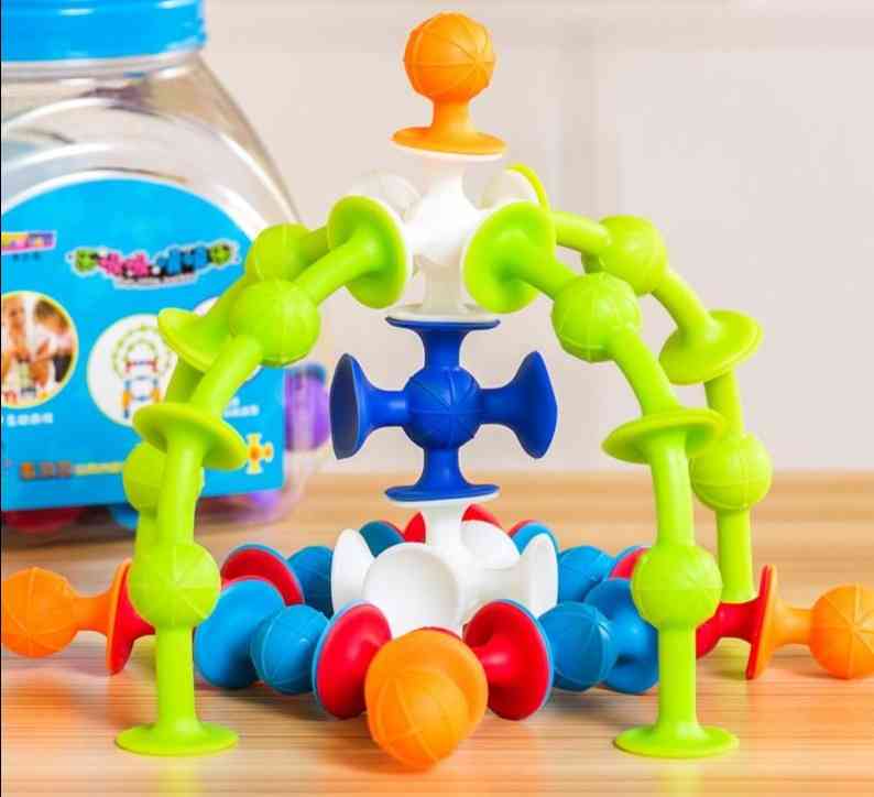 Toys Assembled Suction Cup Puzzle Toy