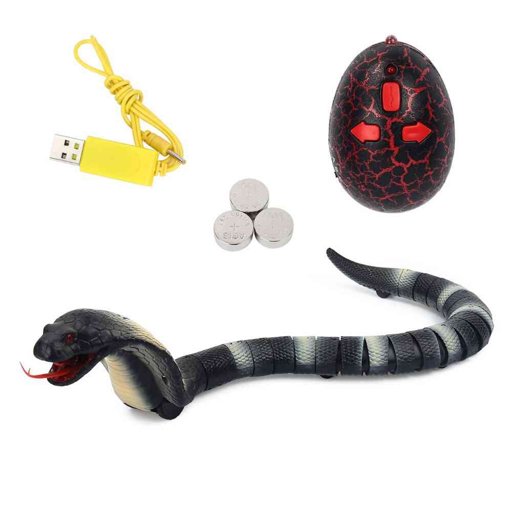 Rc Infrared Remote Control Snake And Egg Rattlesnake Animal Trick Terrifying Mischief For..