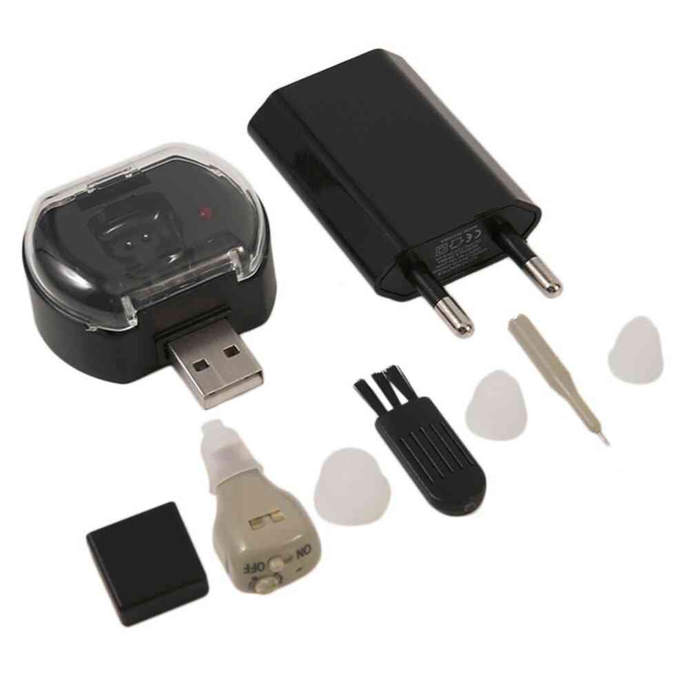 Audiphones Rechargeable Hearing Aids Sound Amplifier