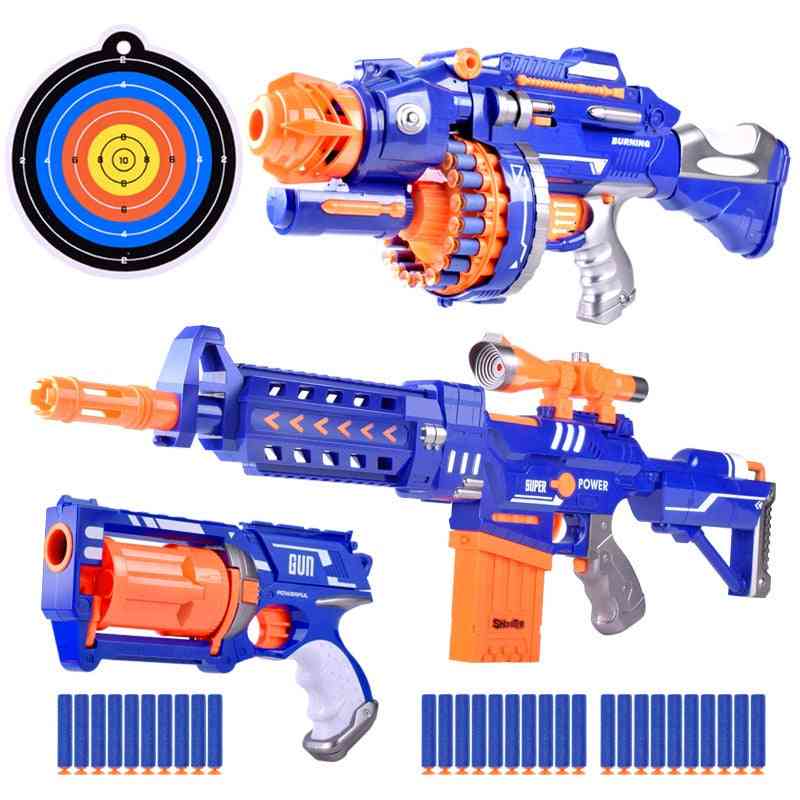 Toy Gun 6.5cm For Nerf Darts Soft Hollow Hole Head Bullets