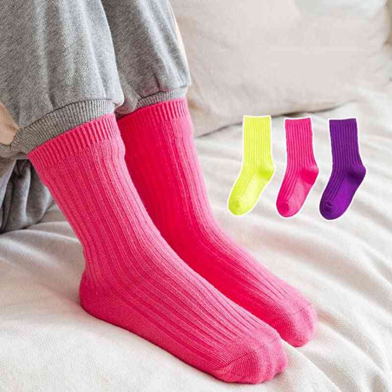 Autumn Winter Soft Cotton Socks