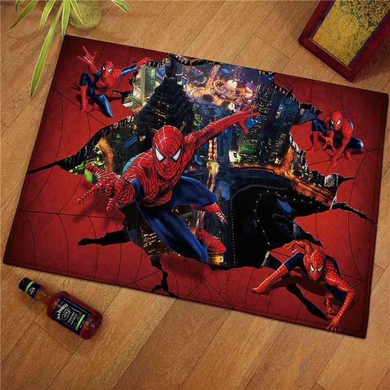 Spiderman Printed Baby Rugs