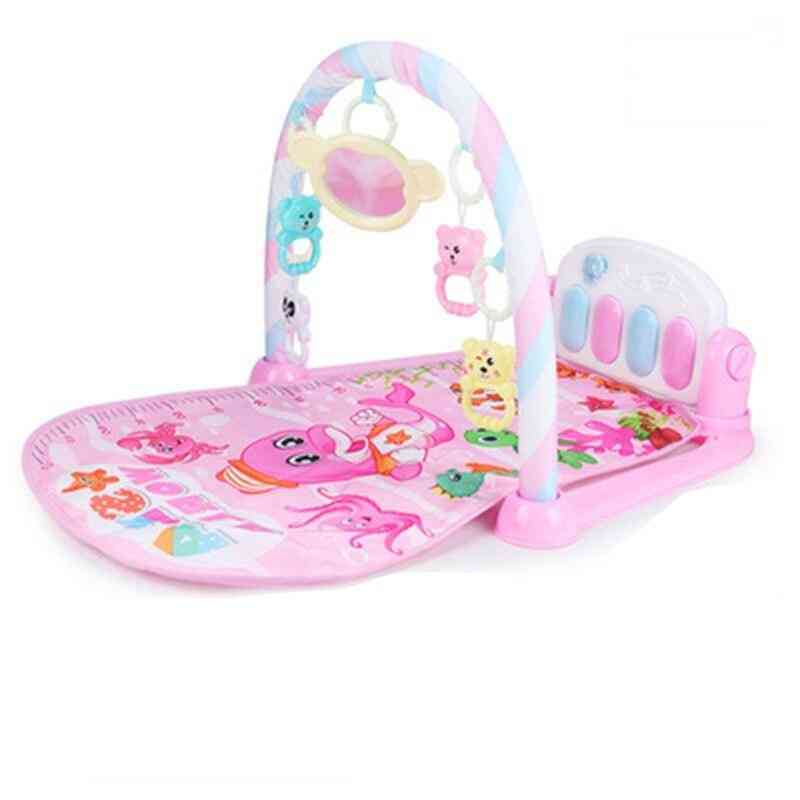 Baby Play Mat 3 In 1 Soft Lighting Rattles Musical