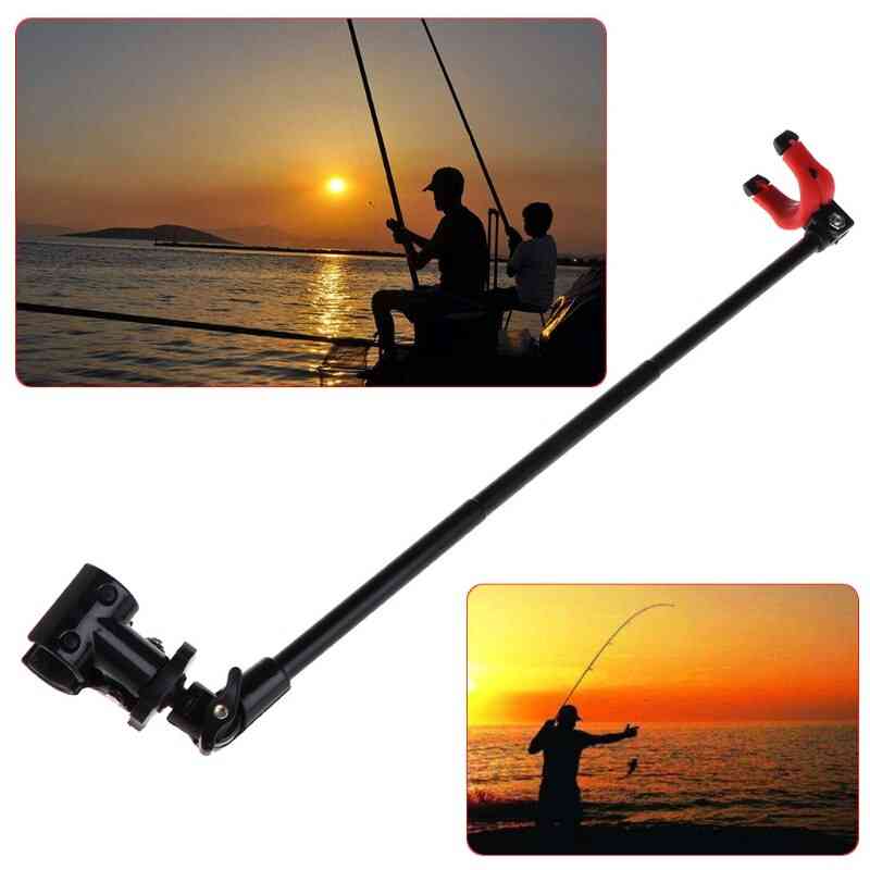 Extend Stretched Pole Stand Carbon Fiber Telescopic Brackets