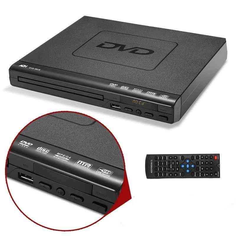 Hd Dvd Player Multimedia Digital Tv Support Usb Video+rw Cd Audio/theatre System
