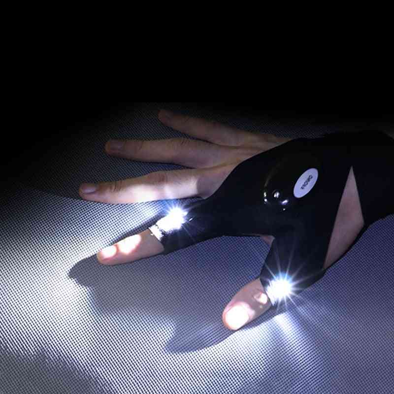 Waterproof- Night Light, Fishing Gloves