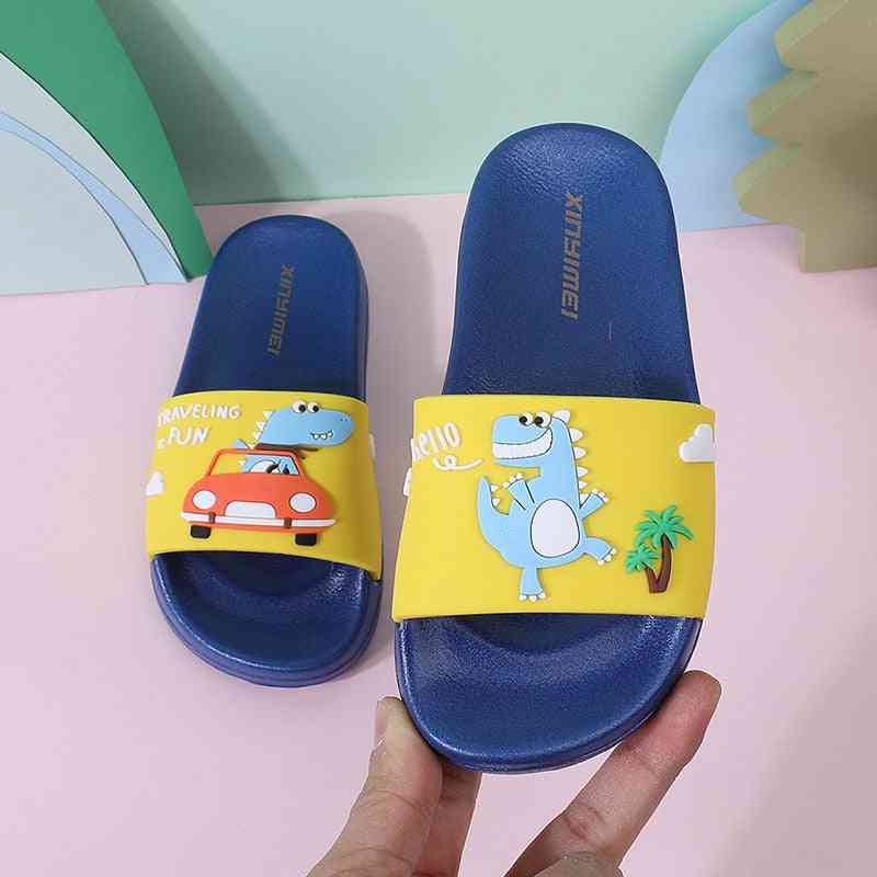 Summer's Slippers, Dinosaur Flip Flops Sandals