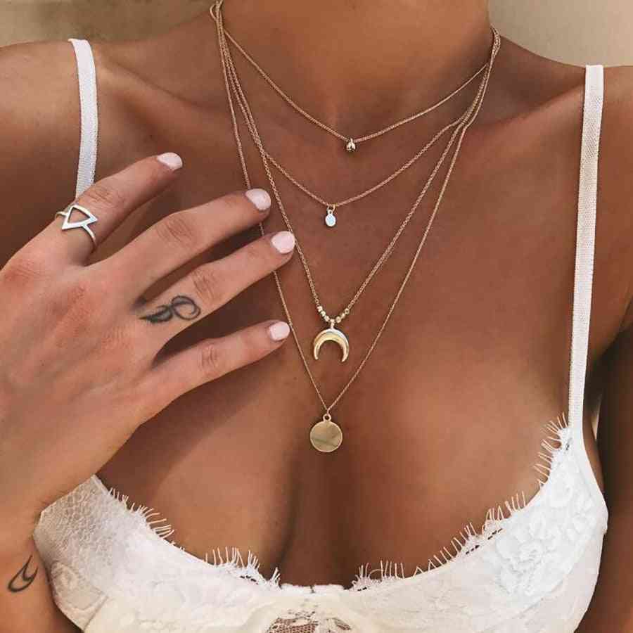 Necklace For Women Tassel Pendant Chain Necklaces & Pendants Fashion Jewelry