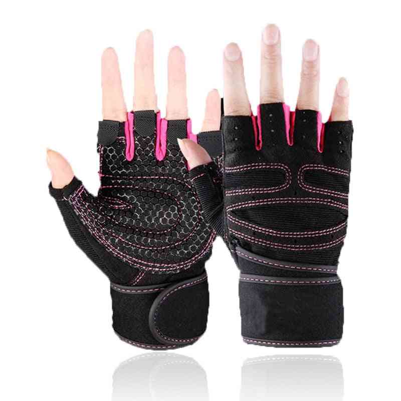 Anti-slip Half Finger Gloves / Women