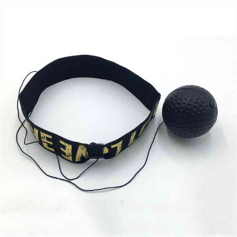 Fight Punch React Training Reflex Ball With Headband