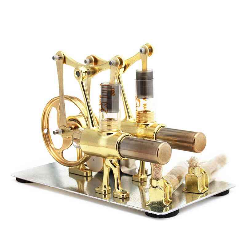 Balance Stirling Engine Miniature Model Steam Power