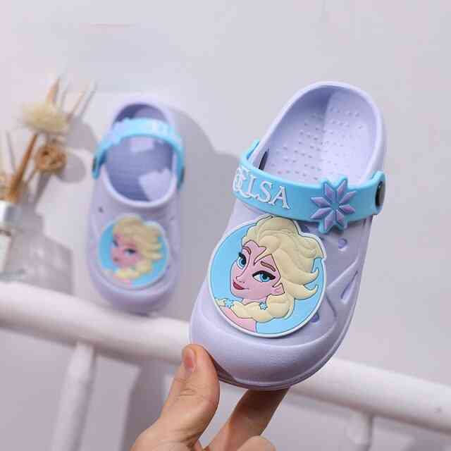 Barn toffel, tecknade prinsessor baby skor