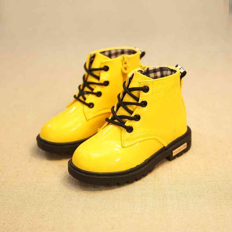Children Boots, Pu Leather Baby Boots