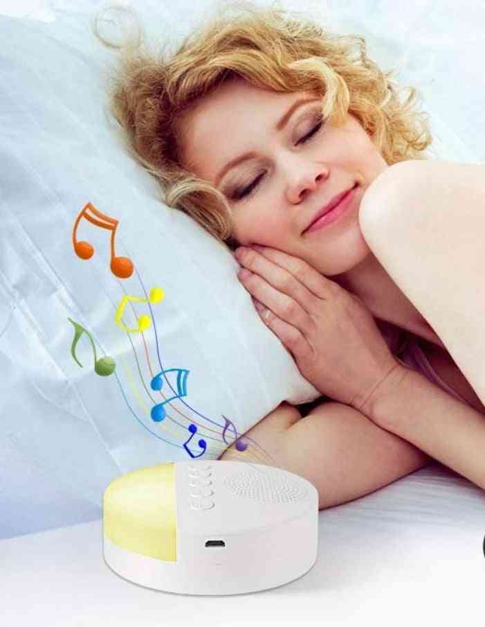 Noise Machine Timed Shutdown Sleeping Aid Therapy Device For Relaxation