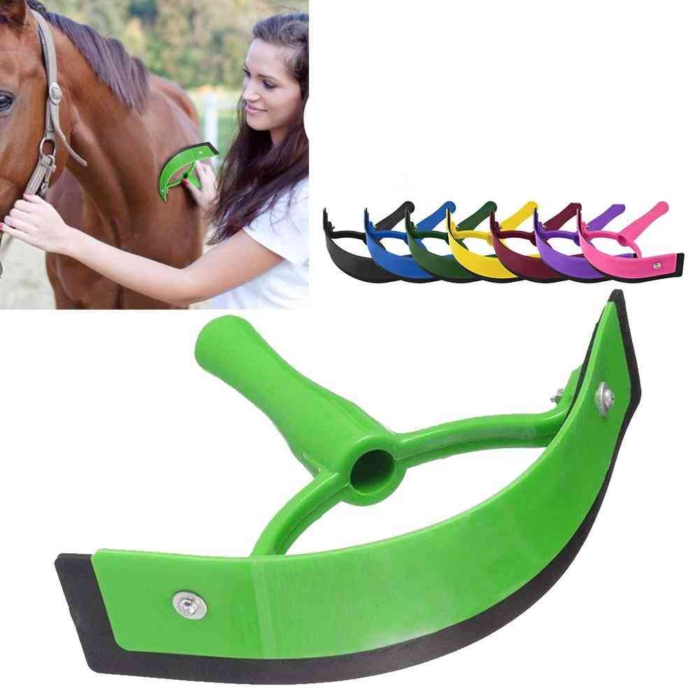 Horse Sweat Scraper Portable Accessories Grooming Tool