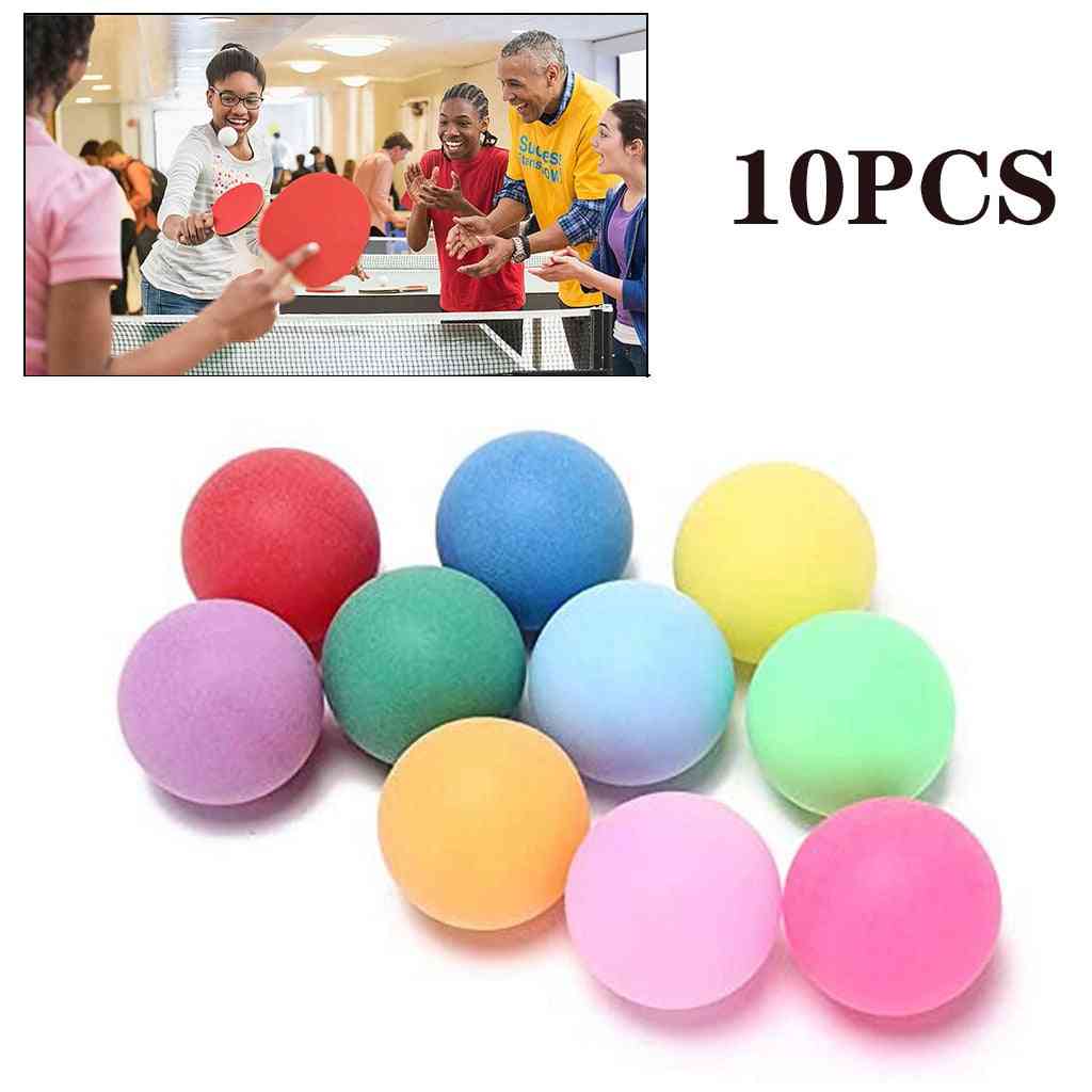 40mm 2.4g  Entertainment Table Tennis Balls Mixed Colors For Lottery  Game