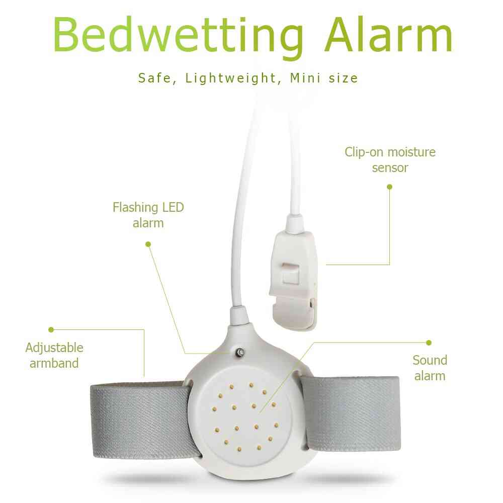 Arm Wear Bedwetting Alarm Adult Baby Sensor Enuresis Alarm