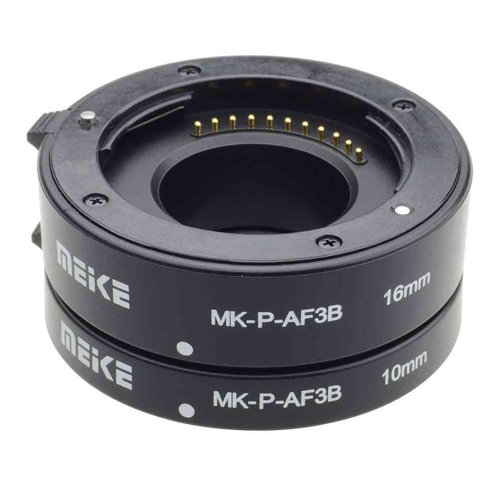 Macro Mk-p-af3-b Auto Focus Extension Tube Set For Micro 4/3 Lenses