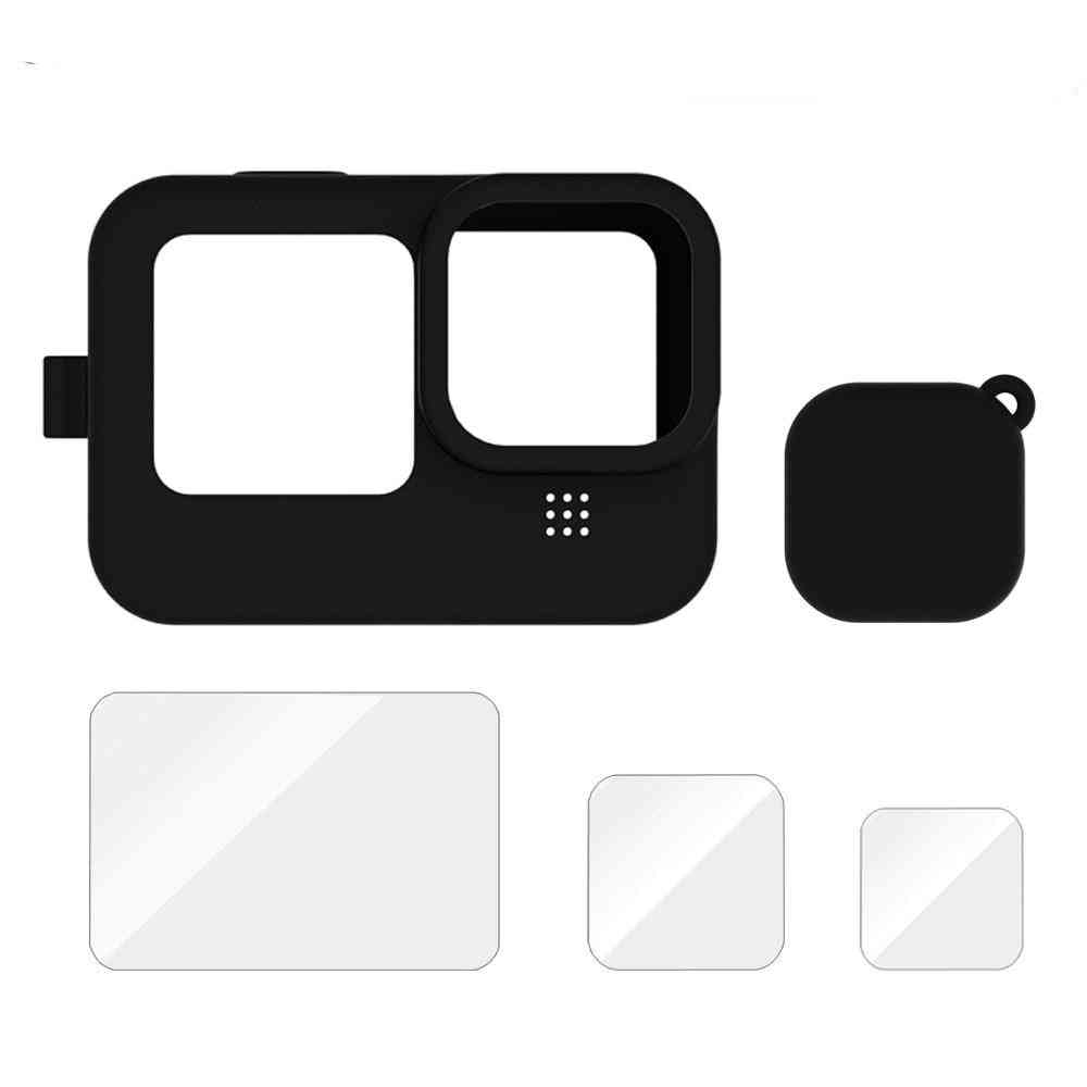 Glass Screen Protector Protective Film Lens Cap Cover