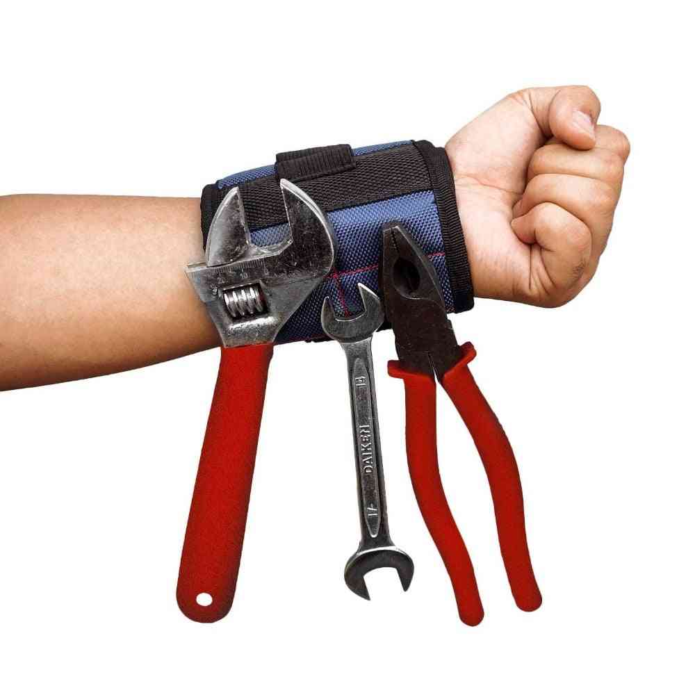 Polyester Strong Magnetic Wristband Portable Tool Bag