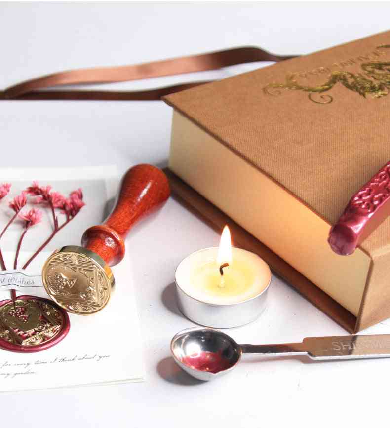 Kit de tampon de sceau de cire « joyeux noël » kits de tampon de cire à cacheter mariage