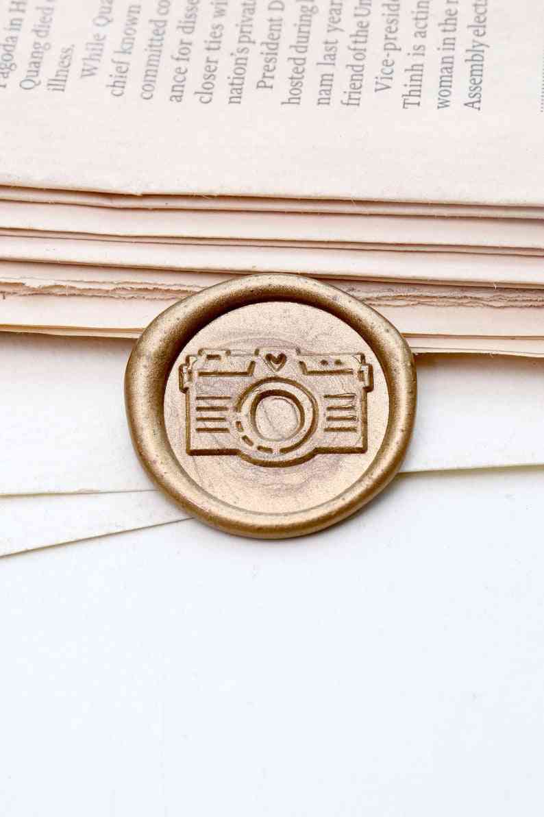 Love Camera Photographer Wax Seal Stamp Kit