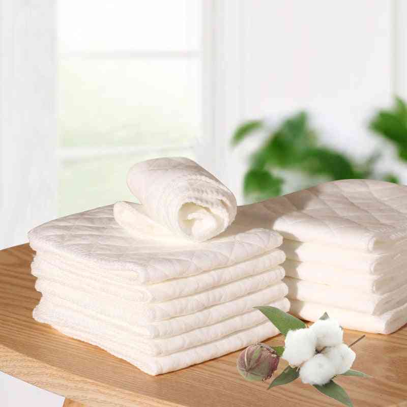 3-layers Microfiber, Baby Nappies, Reusable Cloth Diaper, Nappy Liners