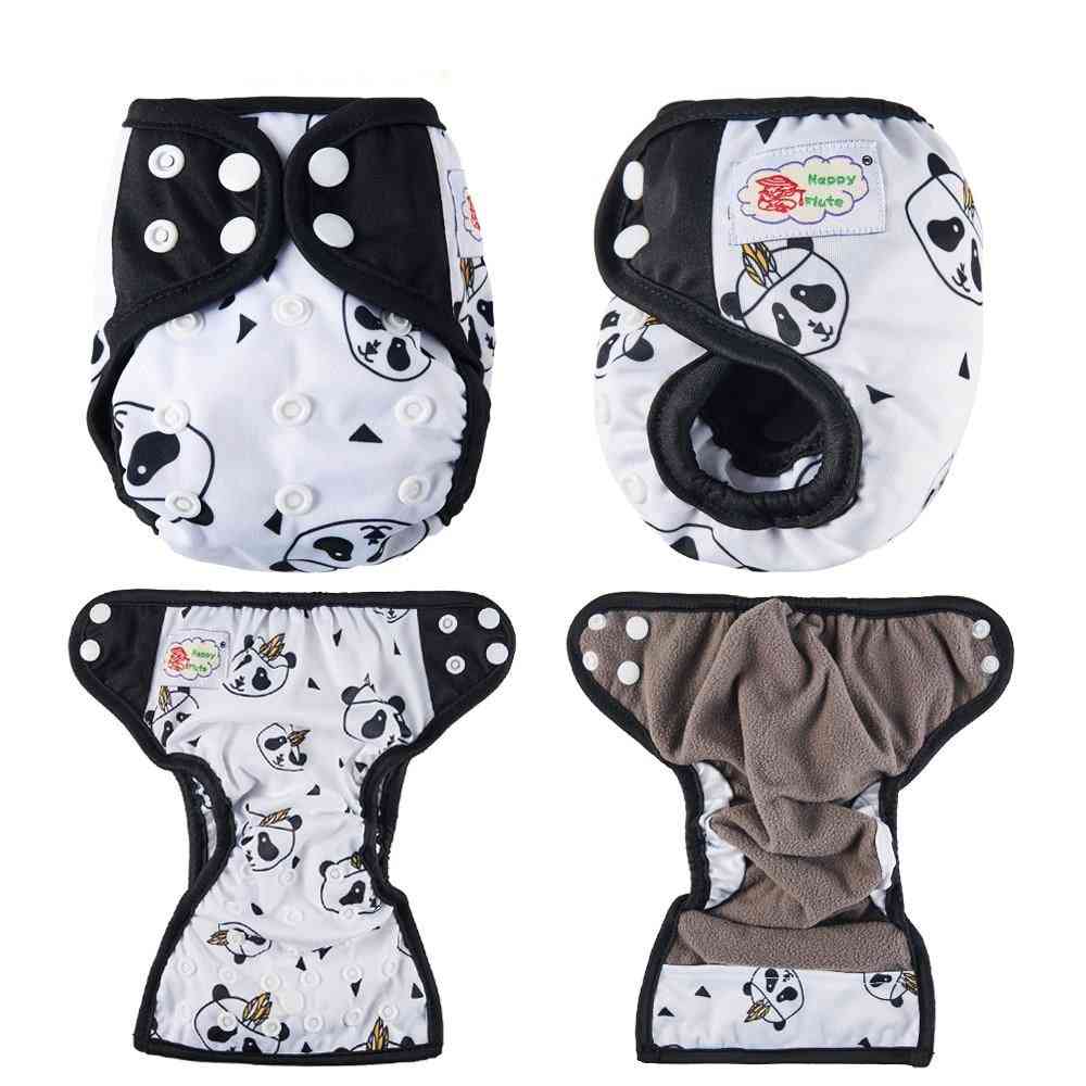 Newborn Pocket Diaper Cloth Diapers Bamboo Charcoal Inner Waterproof