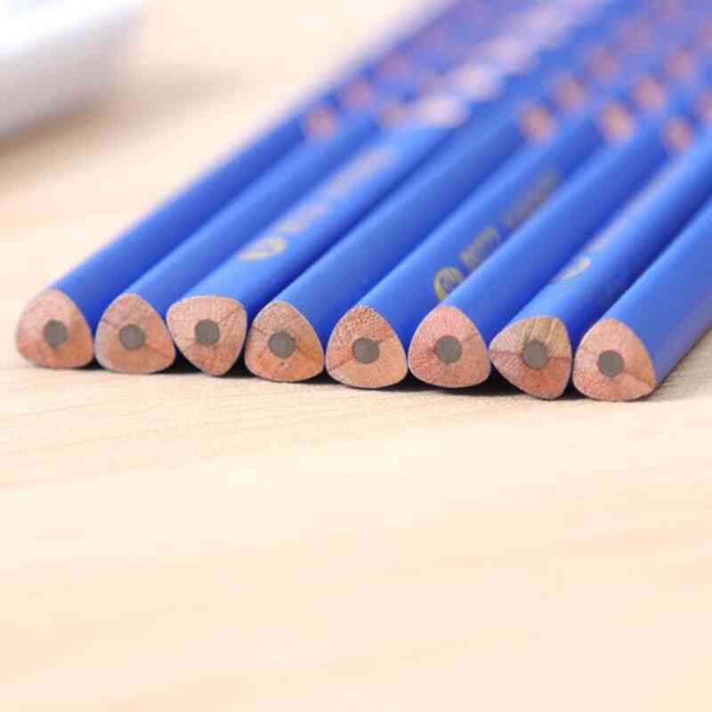 Triangle Wooden Pencil School Office Stationery