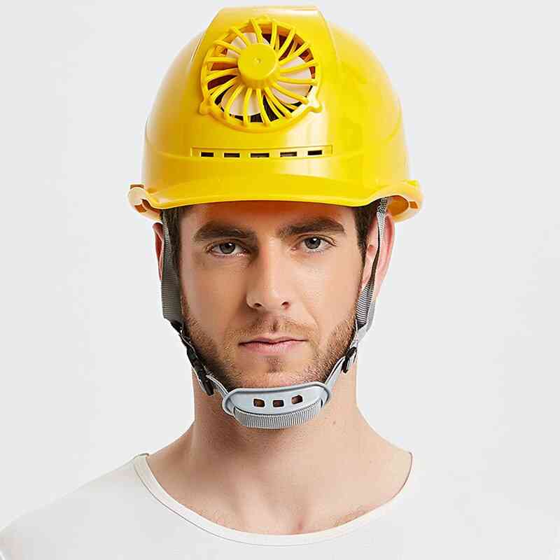 Solar Power Safety Helmet