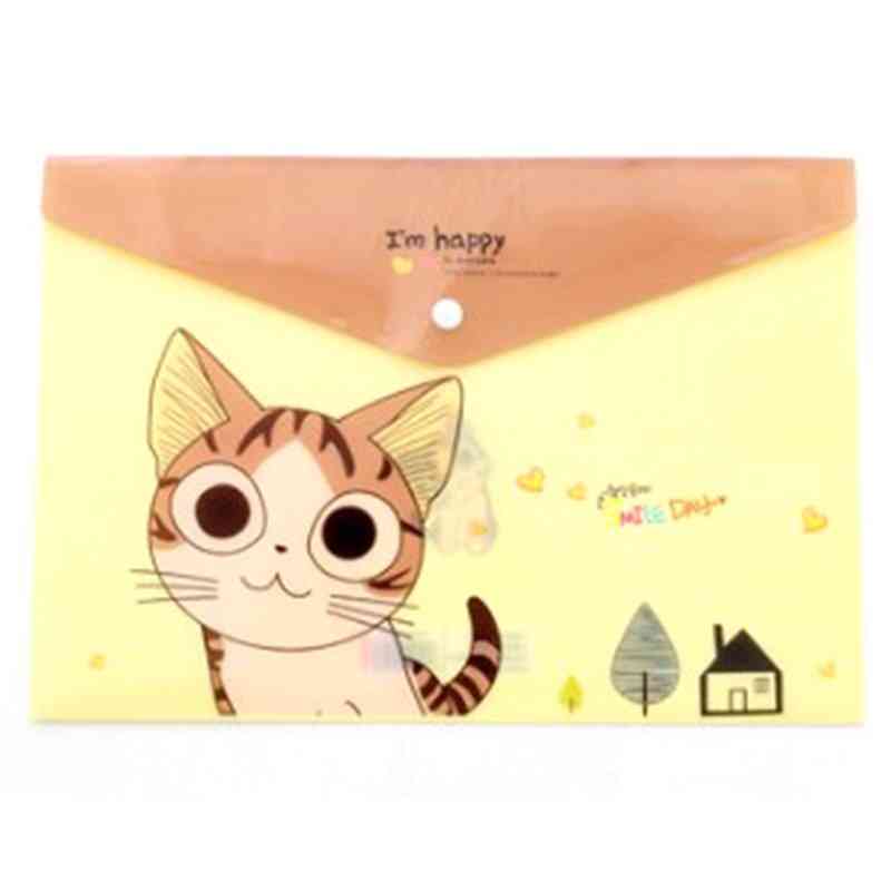 A4- Pvc Cheese, Cat File, Stationery Bag