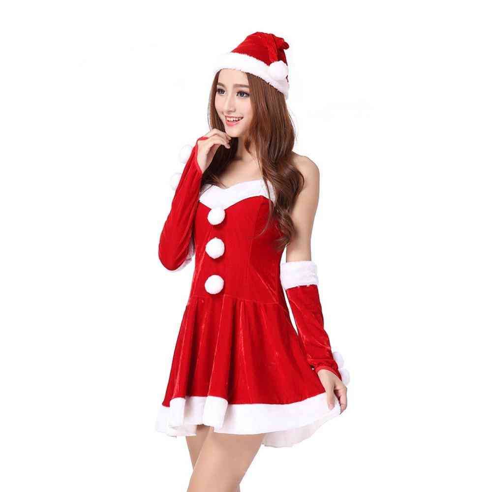 New Style Ladies Santa Costume