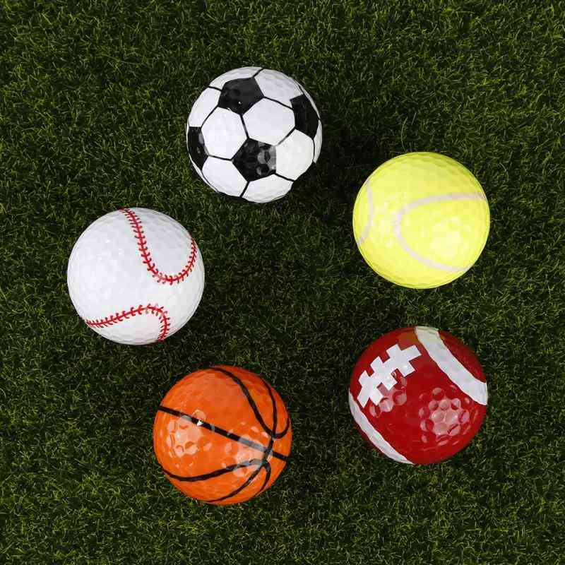 Jalkapallo, koripallo, pöytätennis, pesäpallo, golfpallot