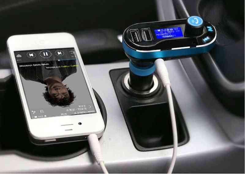 Wireless In-car Bluetooth Fm Transmitter Radio