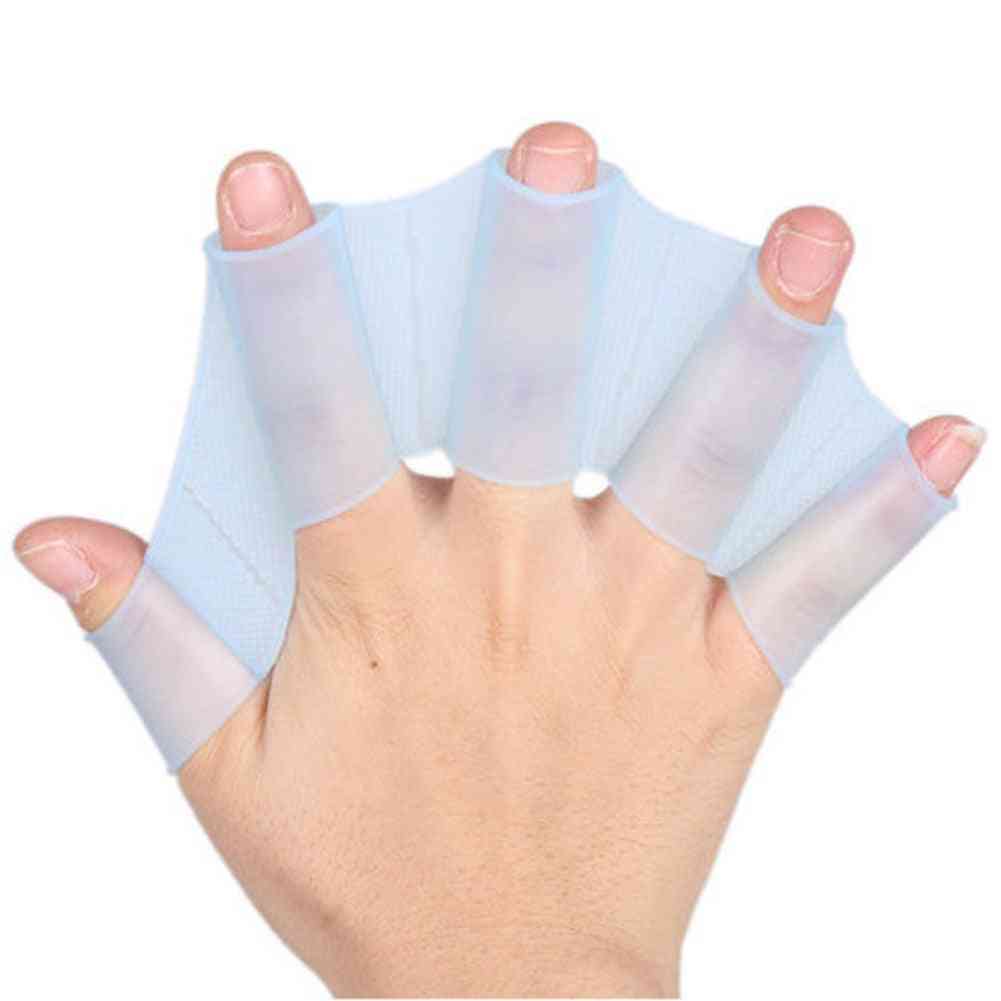 Frog Silicone Hand Swimming Fins