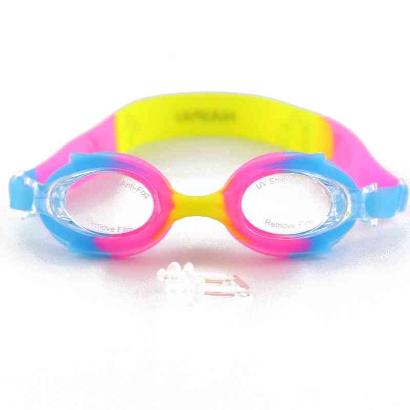 Cartoon Fish Silicone Swimming Goggles