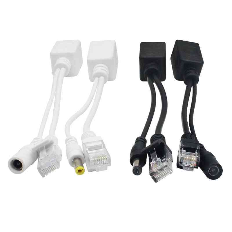 Poe Adapter Cable Injector Splitter Kit Tape Screened Passive Power