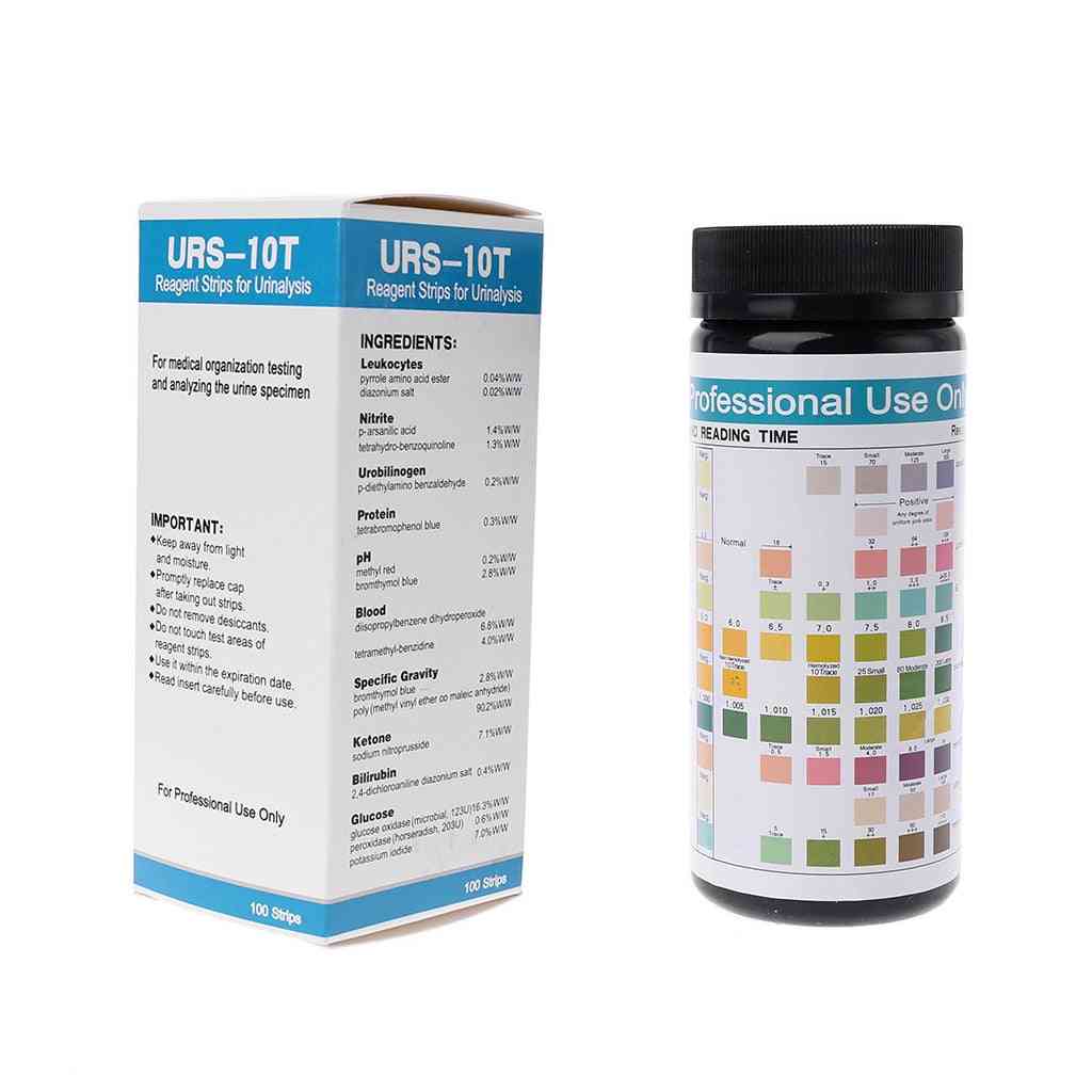 Urinalysis Reagent Parameters Urine Test Strip