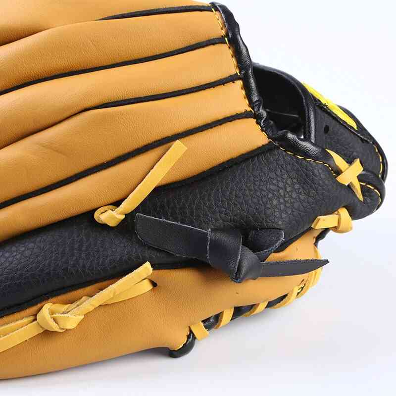 Men Sports Genuine Leather Baseball Gloves